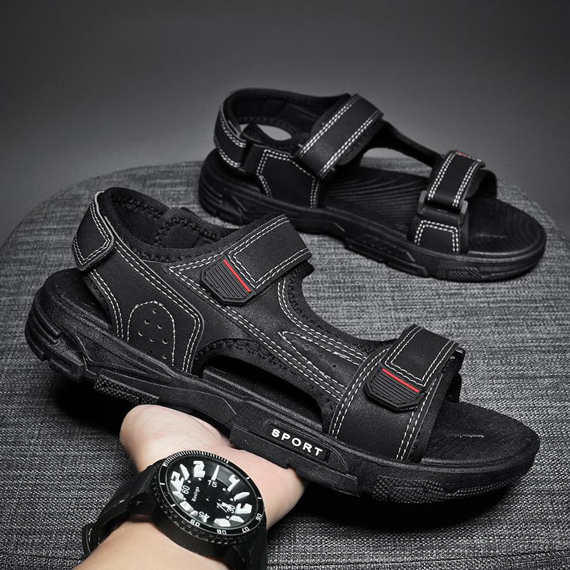 Beach Shoes Men's Sandals Shoes for Men Indoor and Outdoor Wear-resistant Soft and Comfortable Non-slip Thick Bottom Fashion