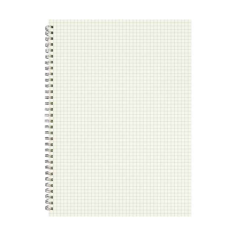 Spiral Bound A5/B5 Notebook: Lined, Grid, & Blank Pages, Ideal for Students and Planning