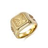Eagle Head Titanium Steel Ring for Men Bold Stainless Steel Jewelry Gothic Punk Hipster Fashion Accessories Unique Mens Ring Gift