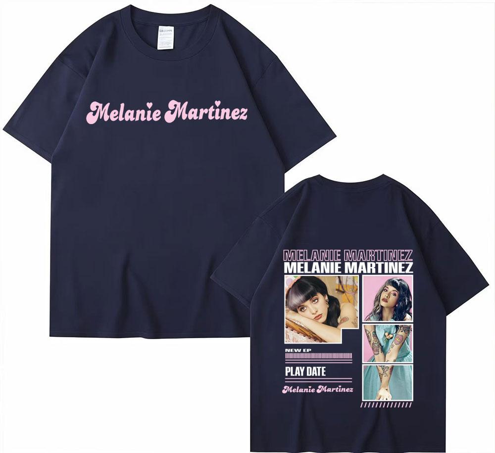 Singer Melanie Martinez Album Graphic Tshirts Men Women Vintage Summer Pop Fashion TShirt Short Sleeve Casual Oversized Tshirt