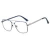High-end Ultra-light Metal Frame Men's Myopia Glasses Anti Blue Light Blocking Glasses Prescription Shortsighted Eyewear