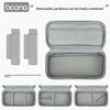 Portable Laptop Charger Storage Bag, Electronic Organizer Pouch for Power Adapter, Cables, Hard Drives, and Tech Accessories