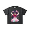260 GSM Double Yarn 32 Count 100% Cotton Oshi No Ko V1 Print Unisex Heavy Cotton T Shirt