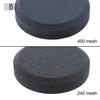 5 inch slijpsteen met dubbele korrel, snel slijpend, bruin korund/carborundum, huishoudelijke multifunctionele slijper voor scharen