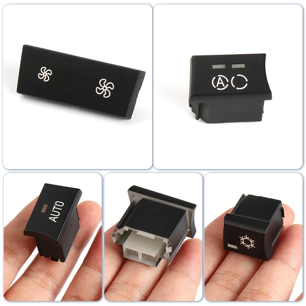For BMW 1 3 X1 X3 Series E87 E84 E90 E91 E92 E93 F25 Car Dashboard Air Conditioning Ventilation Control AC Button 64119344143