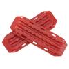 2 Stück RC Sandleiter Kunststoff Bergungsrampen Brett für Axial SCX24 124 RC Crawler Upgrade Teile Rot