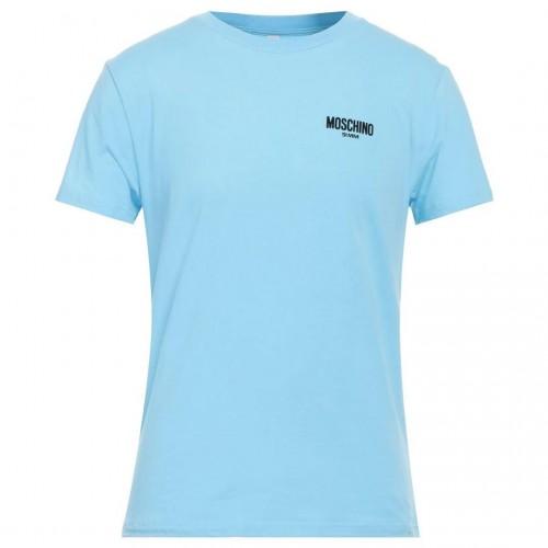 Moschino Mens Plain Logo T-Shirt