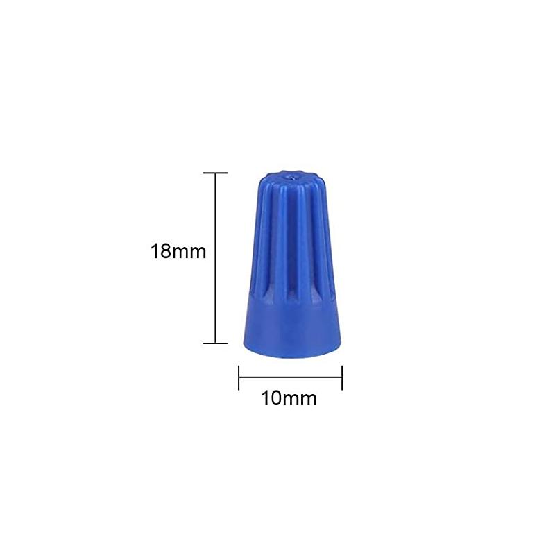 100Pcs~25pcs P1 P2 P3 P6 Colorful Wire Caps Electrical Connectors Screw Terminals With Spring Insert Twist Nuts Caps Connection Plug Connectors 4