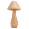 Wooden Mushroom Lamp 3000K 4000K 6000K Stepless Dimmable Touch Control 150 Degree Rotatable