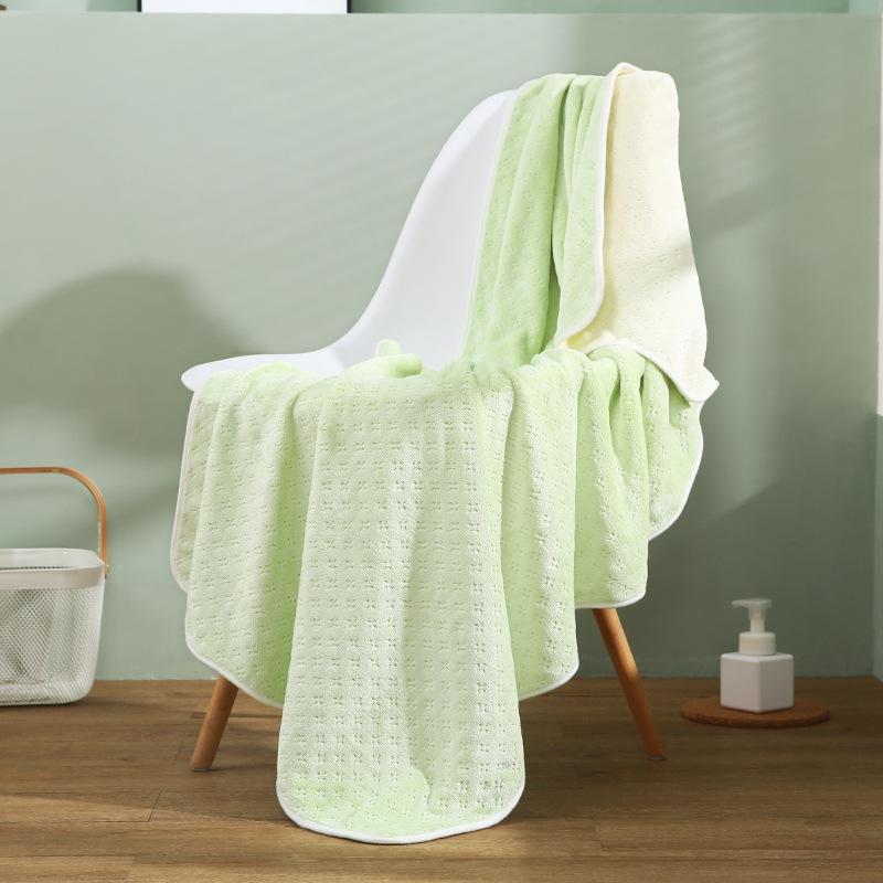 Coral fleece bath towels, non-Class A large bath towels, men's wrapping towels do not absorb water, towels, household women's new bath towels