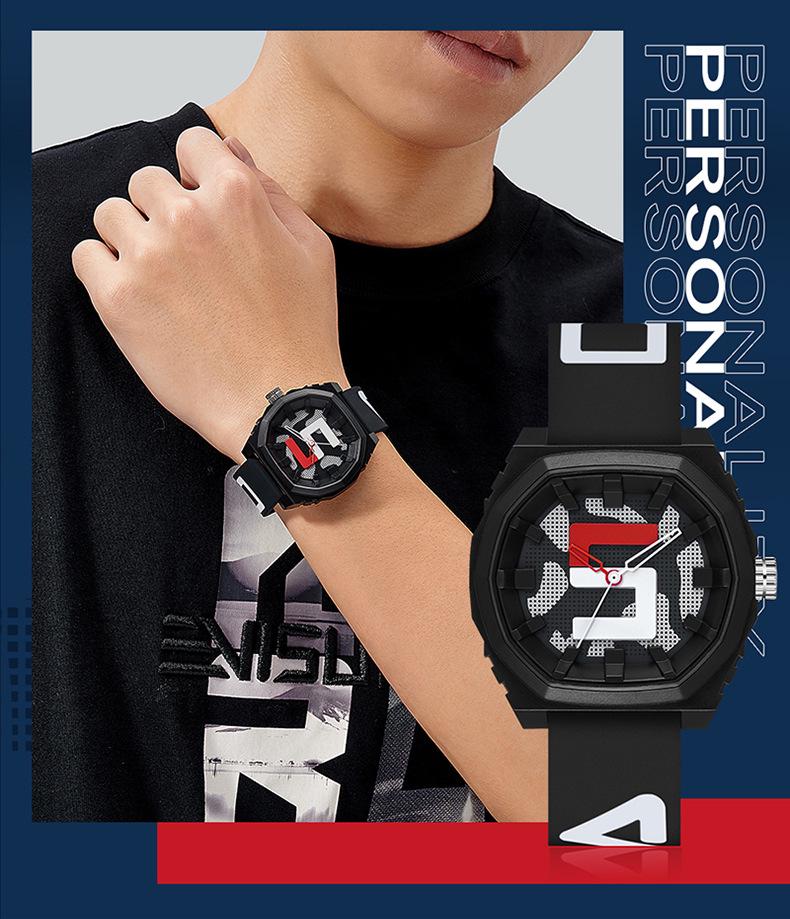 SANDA Quartz Watch: Trendy Unisex Student Timepiece