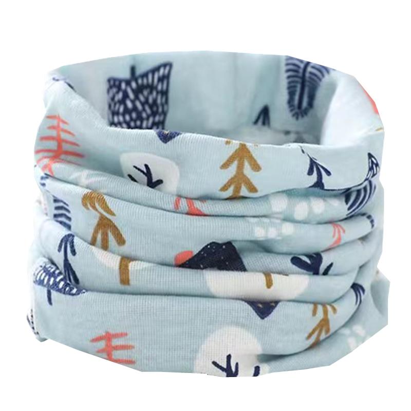 Nová jarní podzimní dětská šála Módní dětská bavlněná šála pro chlapce a dívky Šála s O-kroužkem Dětský límec Dětská nákrčník