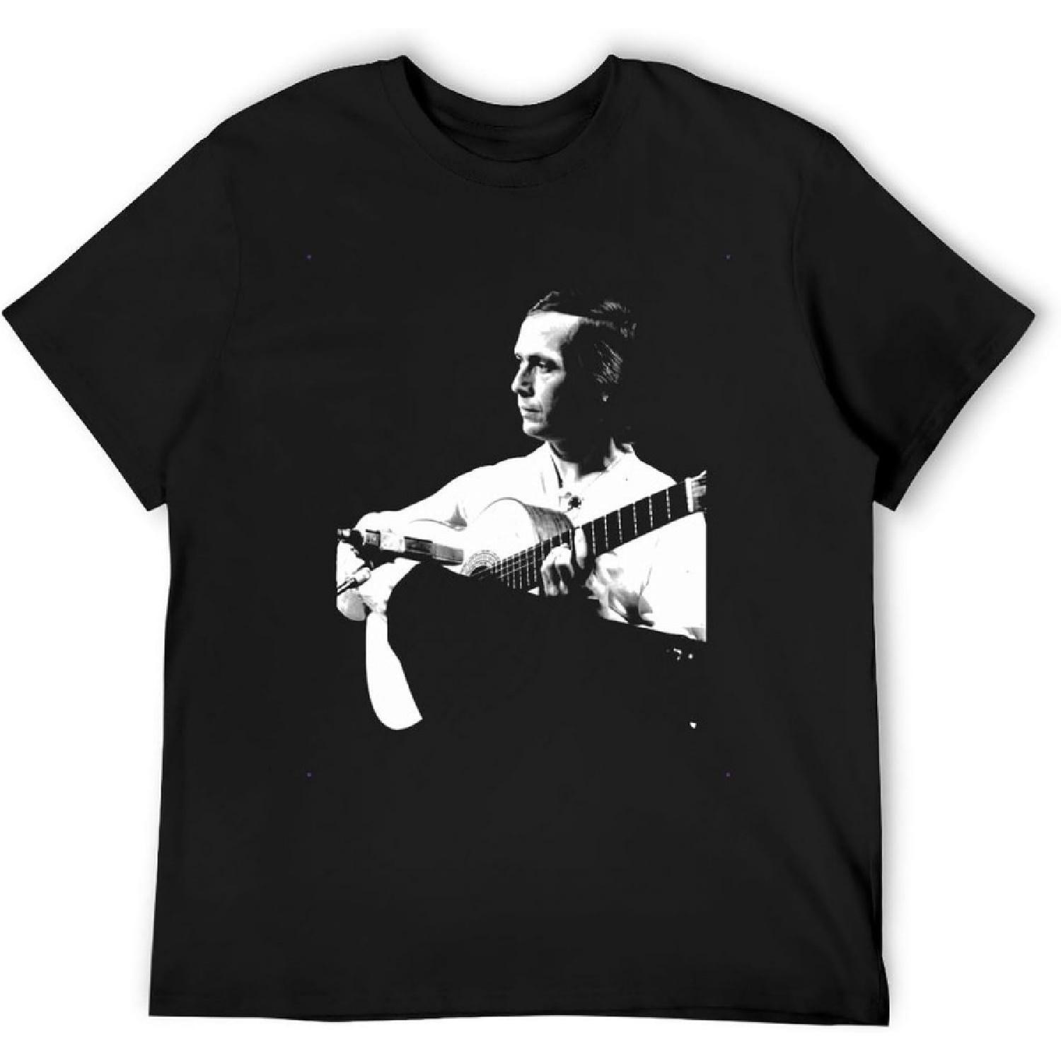 Paco De and Lucia 2By Thefabulashopkg Cool Men s T Shirt Basic Short Sleeve Tops Black XXXXXL разноцветный