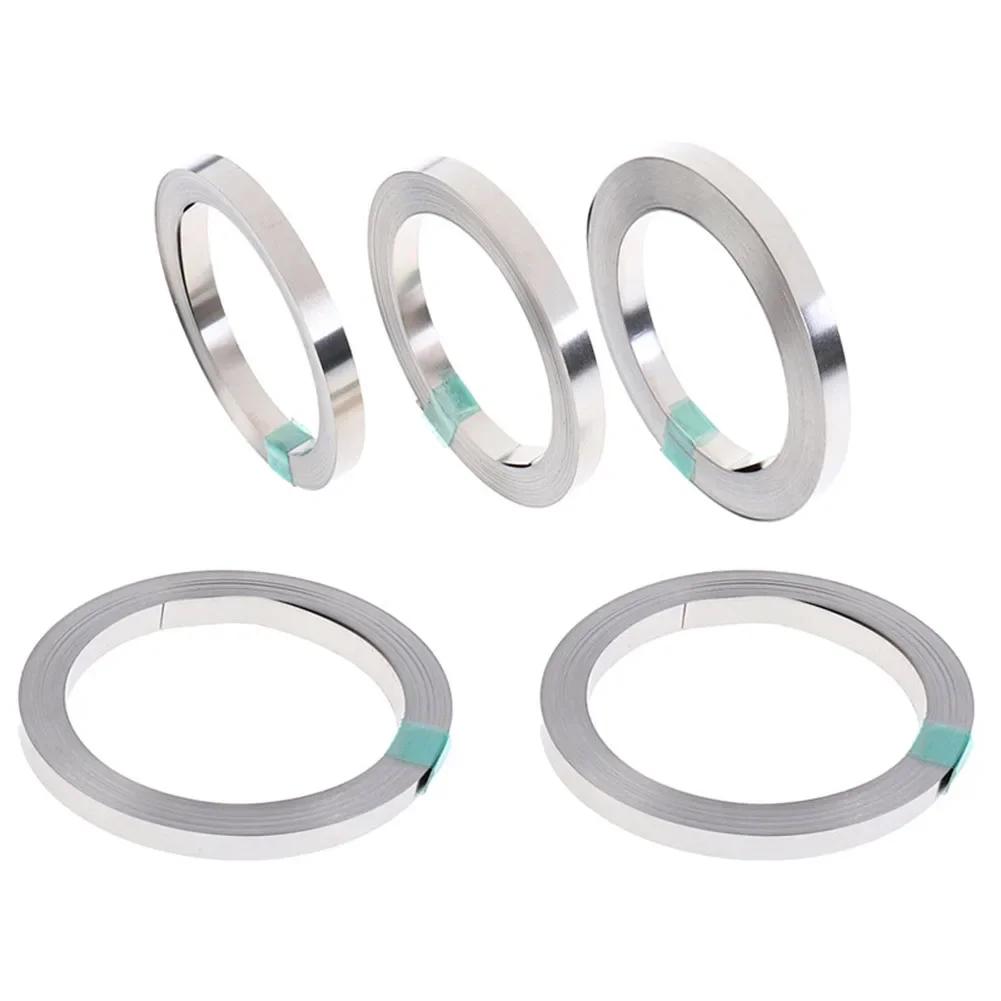 Li-ion Battery Nickel Plated Strip 5M For Spot Welding Good Gloss High Tensile Force Nickel Plated Strip Power Batteries