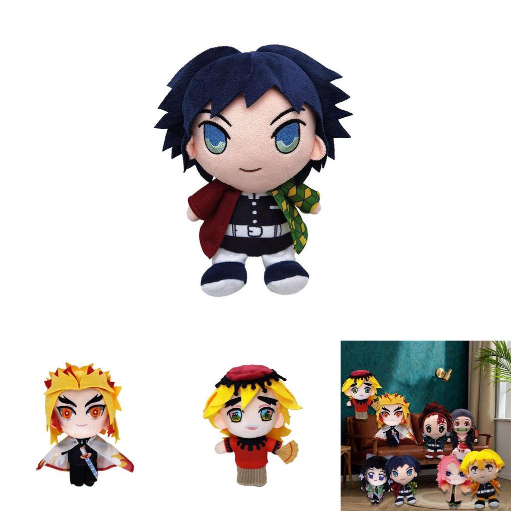 8in Anime Demon Slayer Kimetsu No Yaiba Soft Plush Doll Stuffed Kids Toy Gift