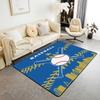 Ковер Erose Bridal Boys Baseball Area Rug 5x7 для подростков и молодежи, Ковер с изображением бейсбольной команды в подарок, Спортивные ковры для спальни, Городской ковер для помещений с тематикой бейсбола