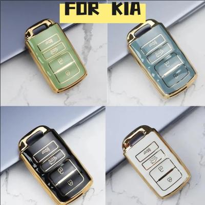 4 butoane TPU husa chei masina husa Shell Fob suport pentru KIA Cadenza Sorento K3 K5 K7 K900 Quoris Protector 2016 Accesorii
