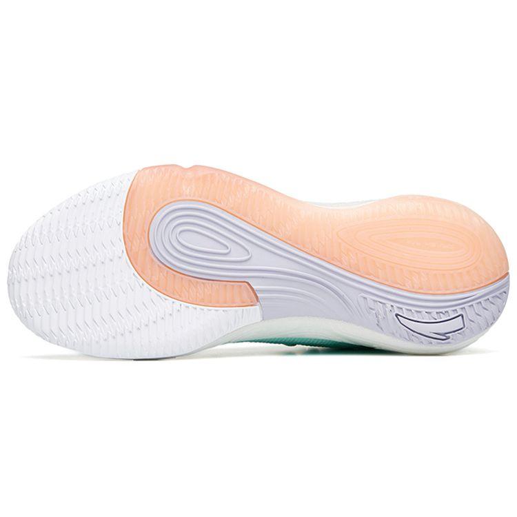 Anta Basketball Series Huayu Low Top Performance Basketball Shoes Men Sneakers Green Pink 112211602Q-1