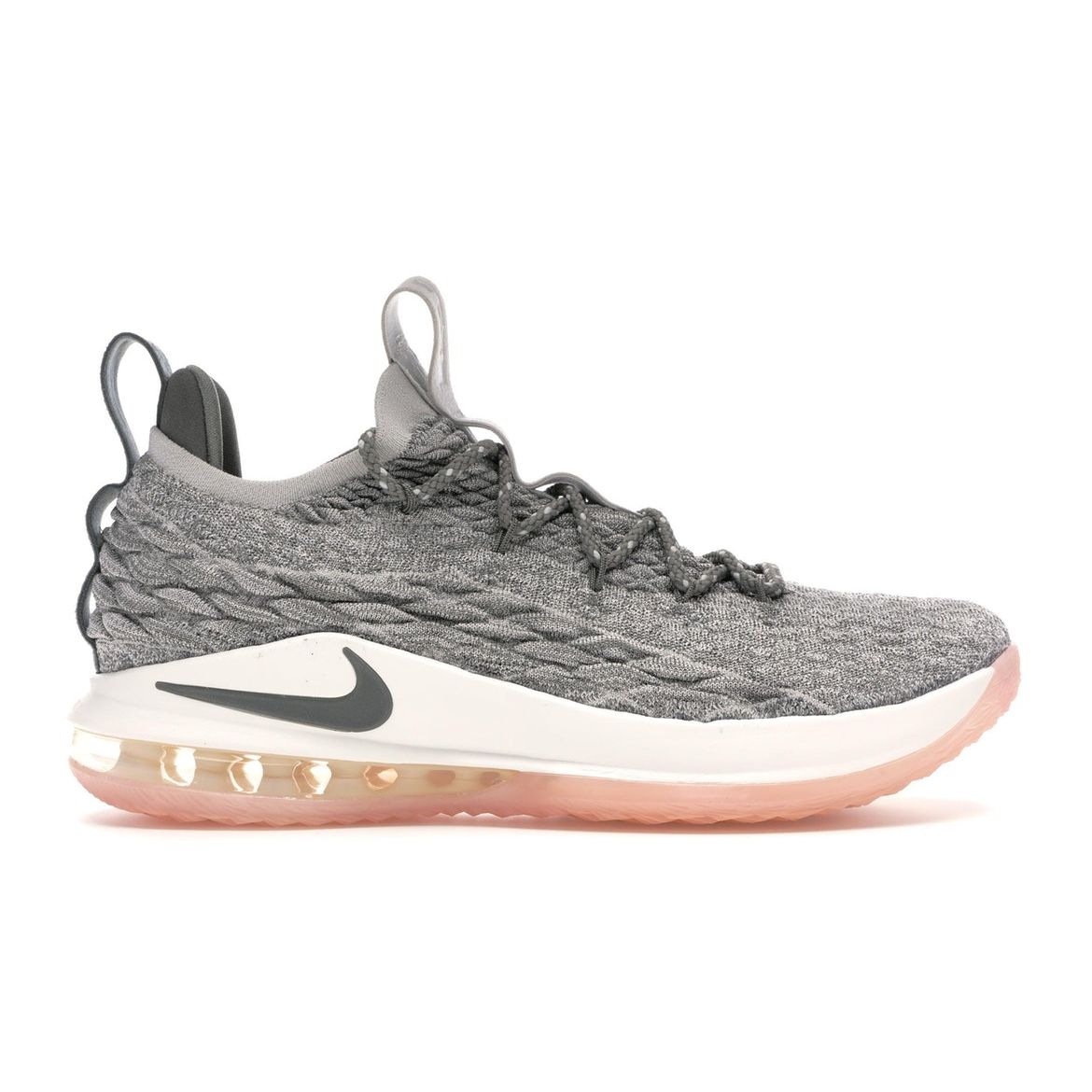 

Мужские кроссовки Nike LeBron 15 Low Light Bone серые Dark-Stucco-Sail AO1755-003