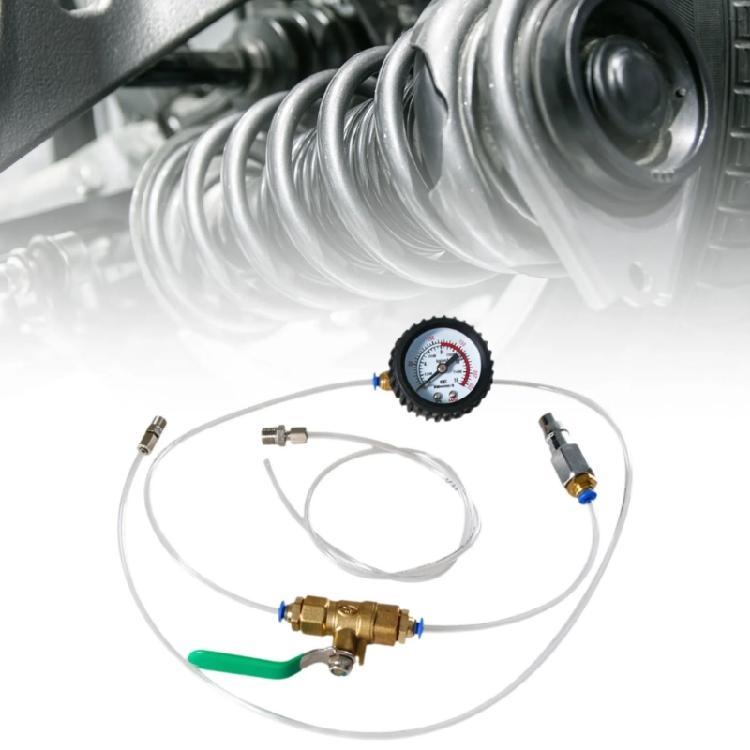 Automotive Air Suspension Leakage Detectors Digital Pressure Gauge Air Suspension Hose Line Pressure Leakage Test