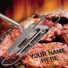 BBQ Meat Branding Iron with Changeable Letters Creative Barbecue Steak Name Press Tool Great for Branding Steaks Burgers Chicken