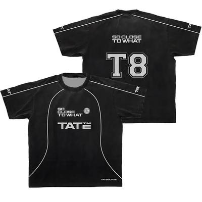 Tate Mcrae SC2W T Shirts for Men Women Pure Cotton T-Shirt Crewneck High Quality Tee Shirt Short Sleeve Clothes Retro Streetwear