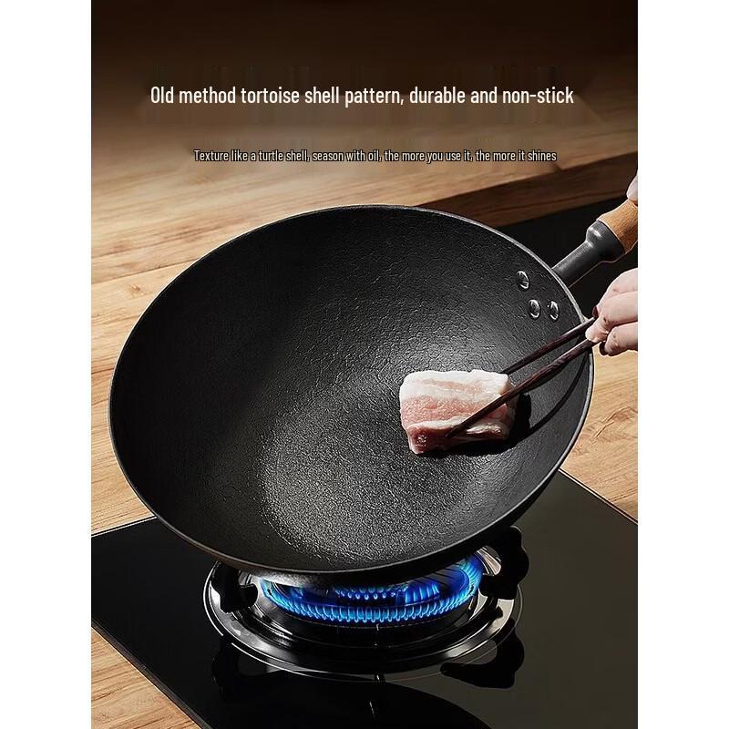 

COOKER KING Традиционный чугунный вок без покрытия