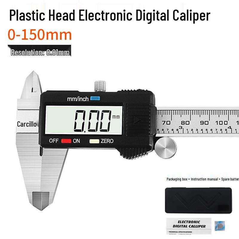 Electronic Digital Vernier Caliper: High-Precision Industrial-Grade Measuring Tool for Depth and Height