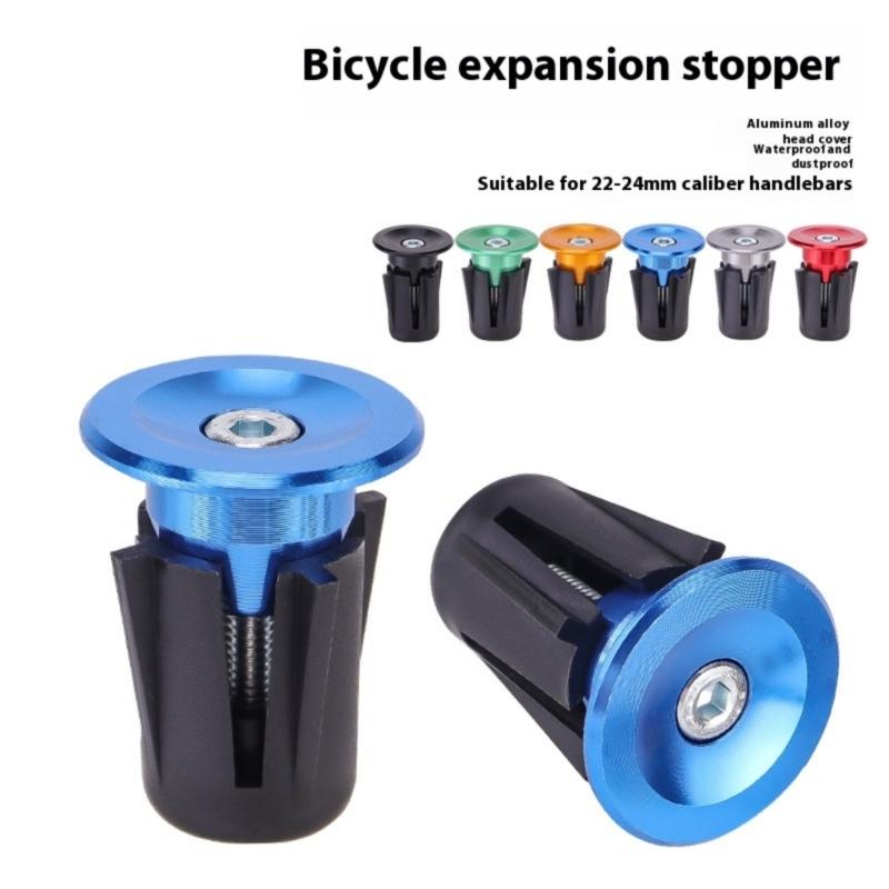 Aluminum Alloys Bicycles Grip End Caps Road Bike Handlebar End Plugs Replacement Bike Grip Handlebar End Caps Enduring