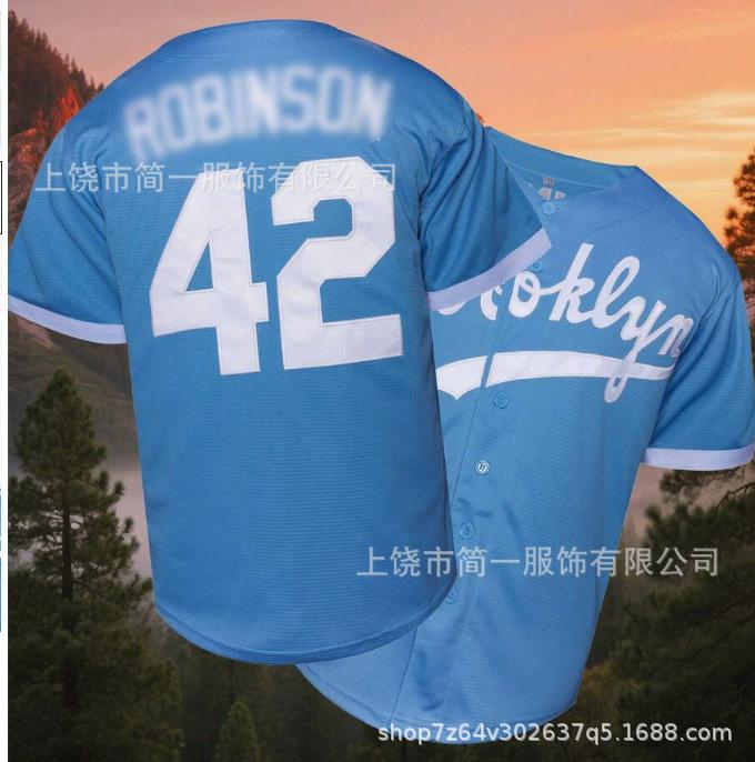 Sports Baseball Uniform Short Sleeve Cardigan Letter Print Men's and Women's Game Training Uniform T-Shirt Game Top