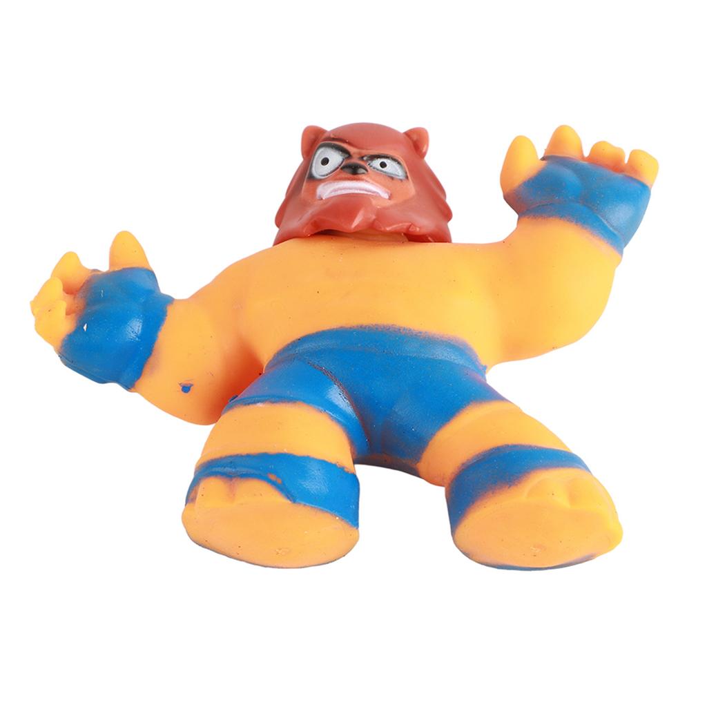 Superelastische Tierpuppe Animationsstil Quetsch-Stressabbau-Spielzeug Schreibtischzubehör