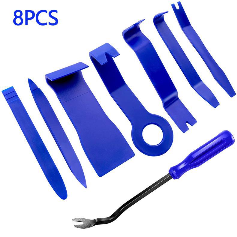 Zestaw narzędzi do demontażu urządzeń audio o wielu rozmiarach: Zestaw 3-25 szt. narzędzi do naprawy i modyfikacji wewnętrznych paneli samochodowych