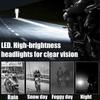 Motorrad LED Scheinwerfer LED Lichter Motorrad Scheinwerfer Wasserdicht Fahrlicht LED Birne Hohe Helligkeit Ersatzteile