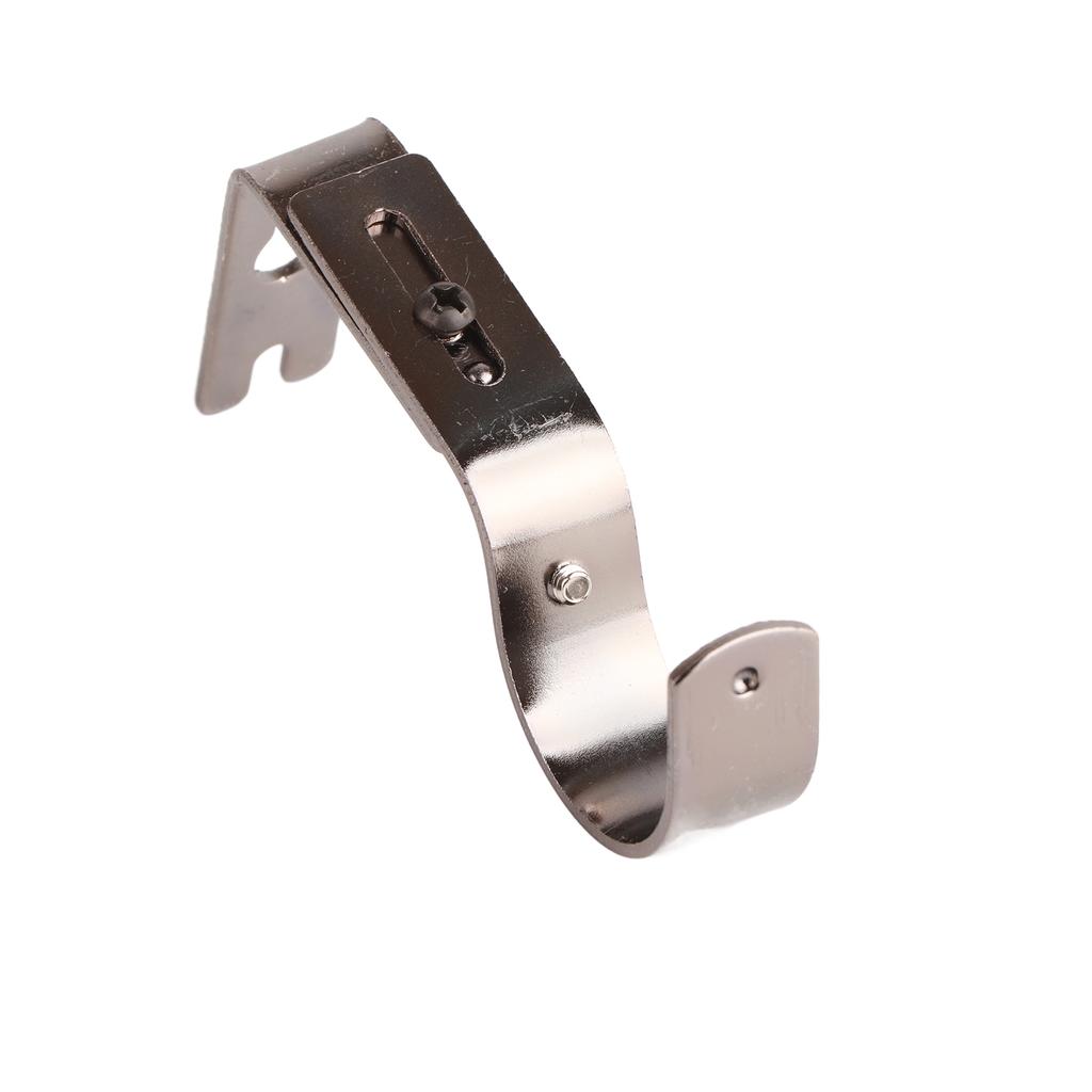 3Pcs Curtain Rod Hook Holder Iron Bracket Universal Design Home Decoration for Bedroom