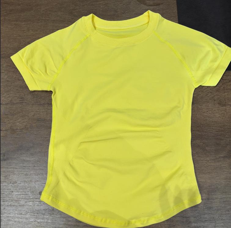Women's Slim-Fit Yoga Short-Sleeve T-Shirt - DFYUVN