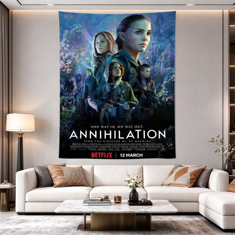 Annihilation Movie Poster Natalie Portman Alien Forest
