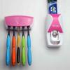 Automatic Lazy Toothpaste Dispenser And Toothbrush Holder Wall Mount Stand For Adults And Children
