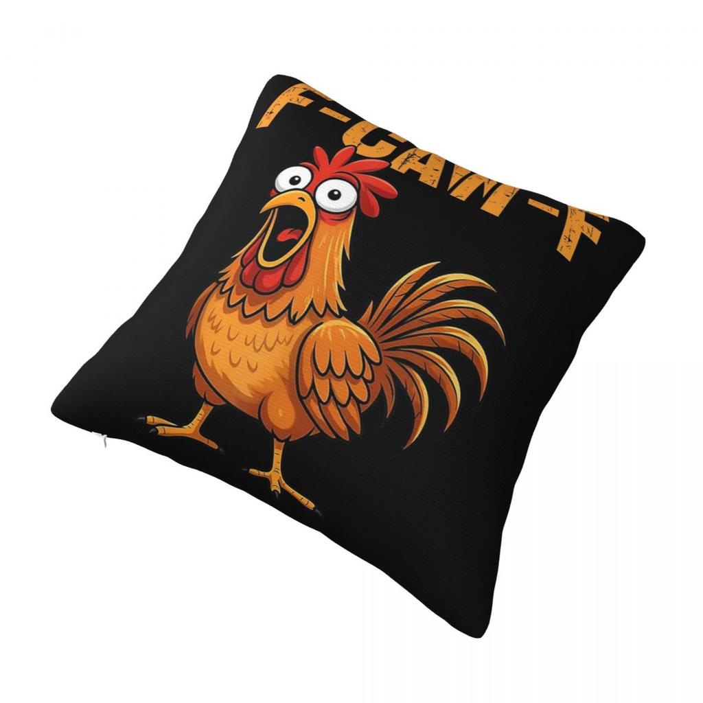 New Style Bed Funny F-Caw-F Chicken FCAWFDecoration Pillowcases Merch Pillow Covers Square Multiple Sizes