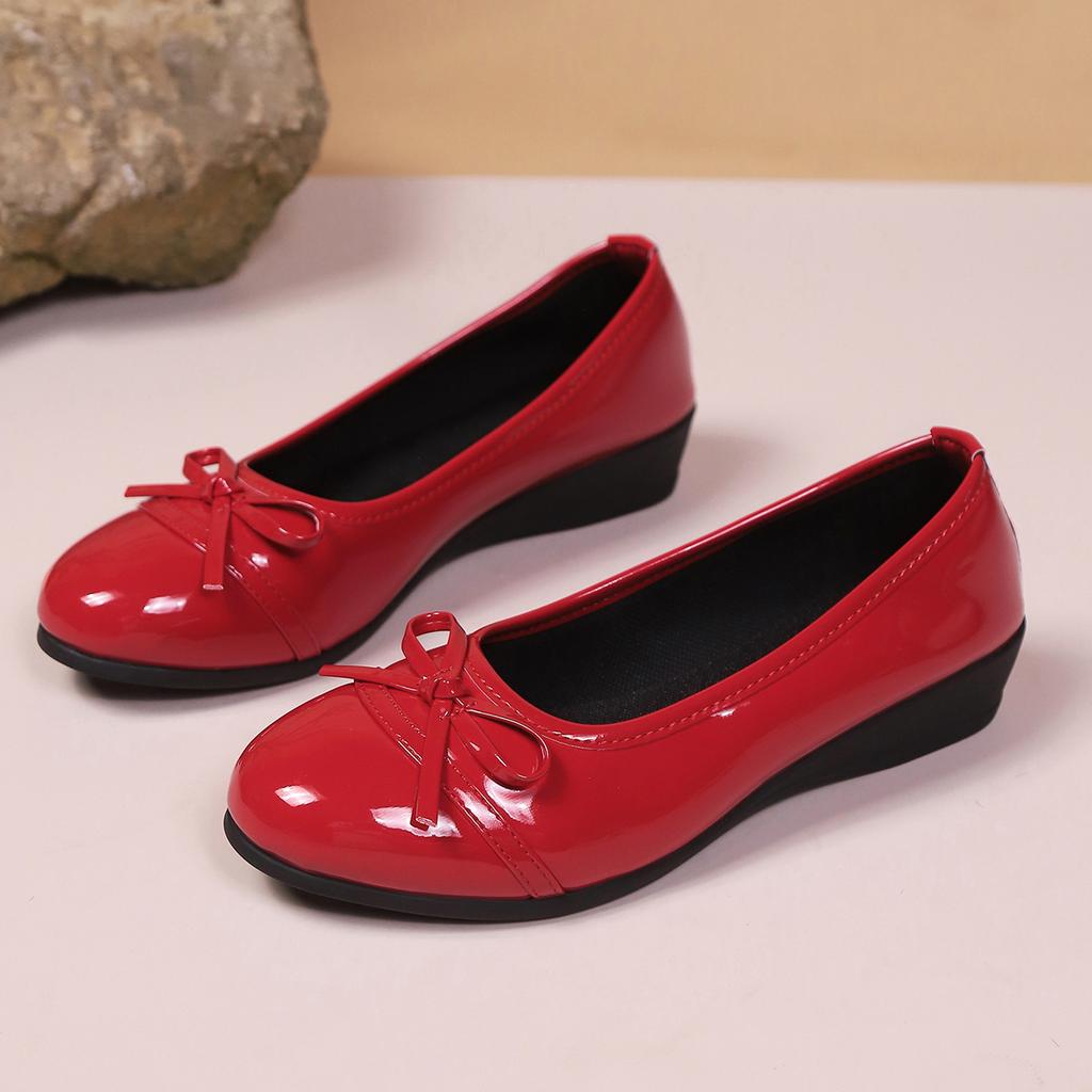 Fashion Leather Shoes For Women Flats White Black Loafers With Heels Shoes Casual Women's Moccasins Slip On Flat Shoes Summer Footwear