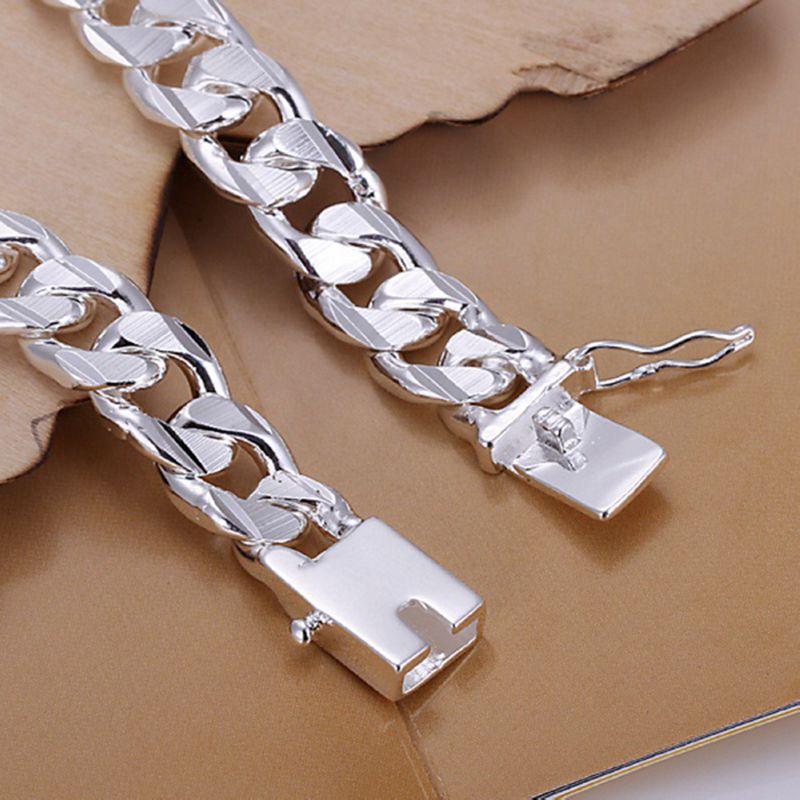 Charm Copper Color 10mm Chain Men Women Chain Wedding Bracelet Fashion Charm Bangle Wedding Party Birthday Gift Free Shipping