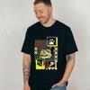 Feral Furry Graphic TShirt Cyber Fashion Style Wolf Design Shirt Fursona Fandom Lover Tshirt Men Unisex Modern Tee Cotton Tops