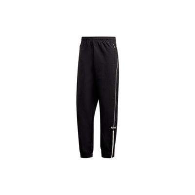 Track Pants with Zipper and Side Stripe Men Bottoms Black GI7438