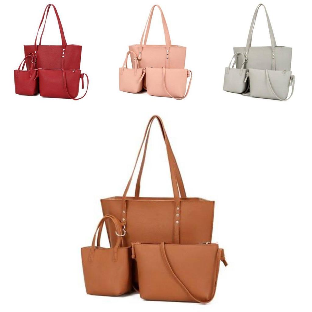 Large Capacity Purse For Women With Magnetic Closure And Soft Pu Material For Daily Use