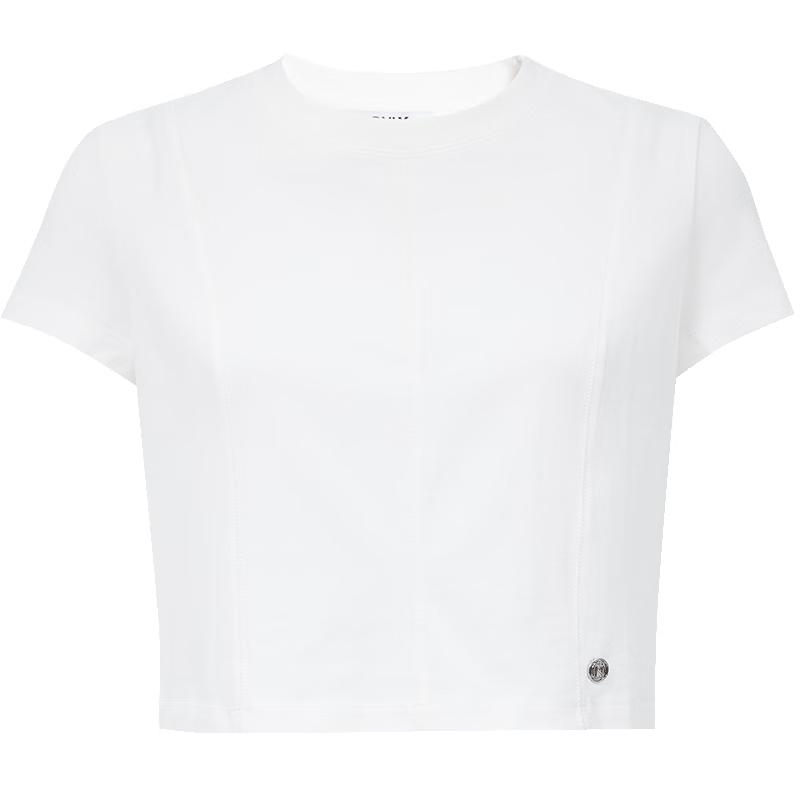 

ONLY Women s 2025 Summer Metal Logo Cotton T-Shirt L