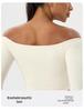 Women's European & American One-Shoulder Yoga Long Sleeve Top - Sexy, Tight-Fitting, Quick-Drying Fitness Wear with Nude Feel