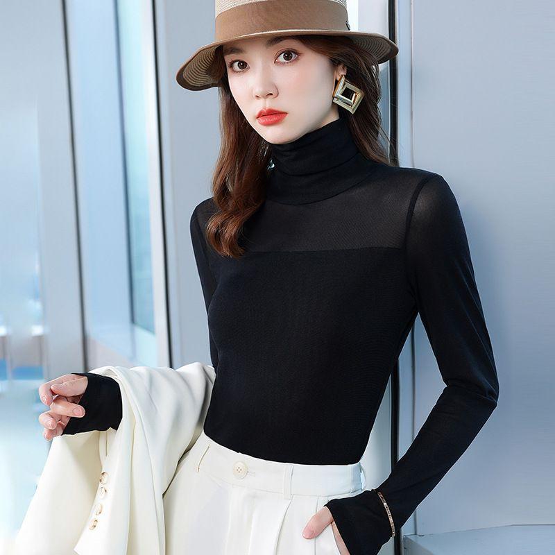 

Year of Birth Red Inner Match Sexy Top Bottoming Shirt 62 black Size M 45.50 kg-49.50 kg