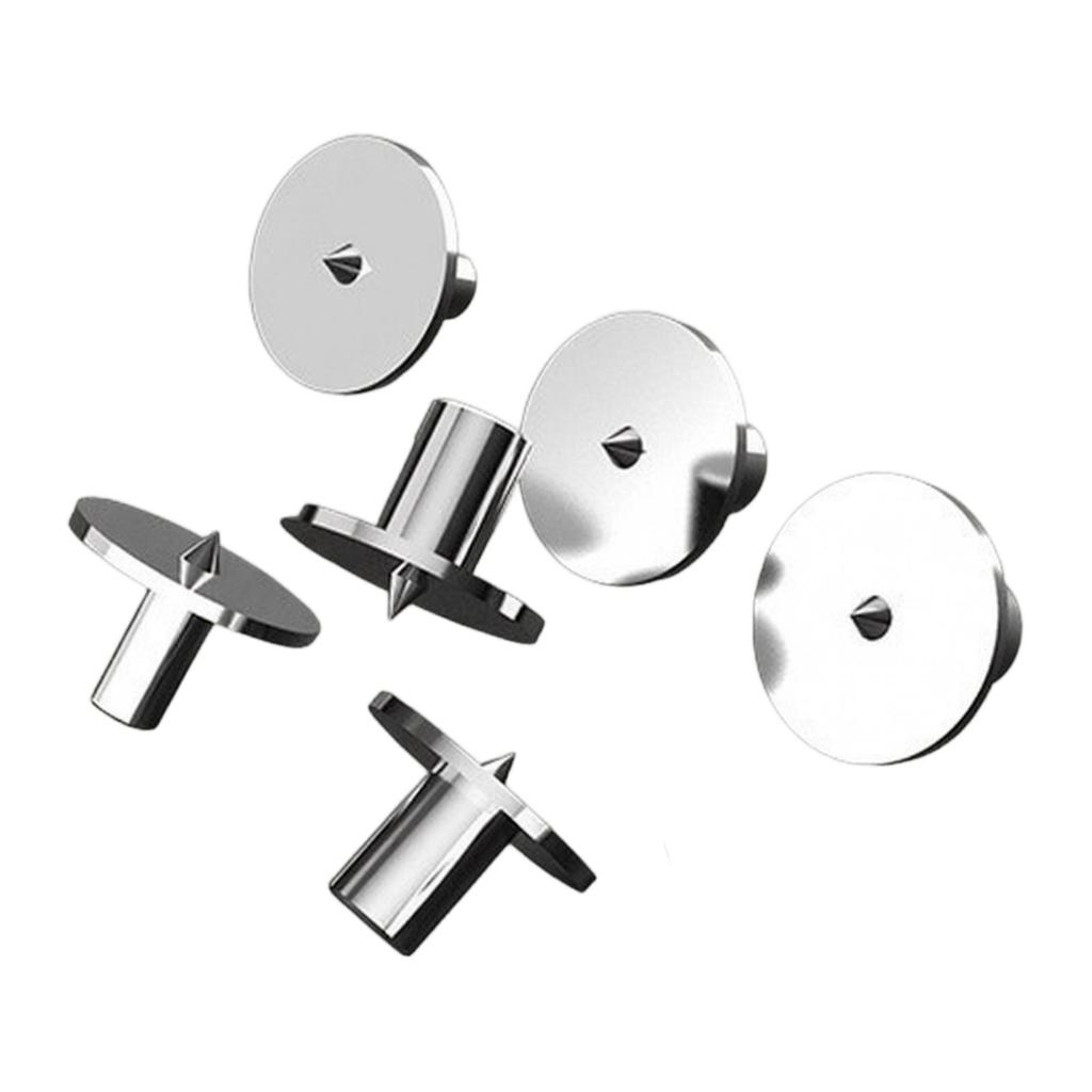 6 Pieces Locating Pin Thickened Construction Shiny Alignment with Flange