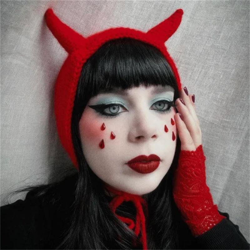 

Новая вязаная крючком полосатая шапка со звездой в виде кошачьих ушек, модная и персонализированная шапка для взрослых adult 57-59cm