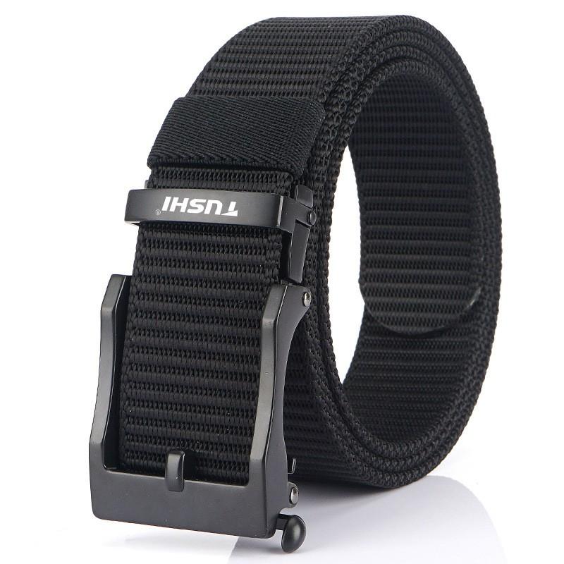 

Direct Sales All-matching Canvas Outdoor Automatic Buckle Belt Men s Quick-drying Nylon Zinc Alloy Jeans 120cm