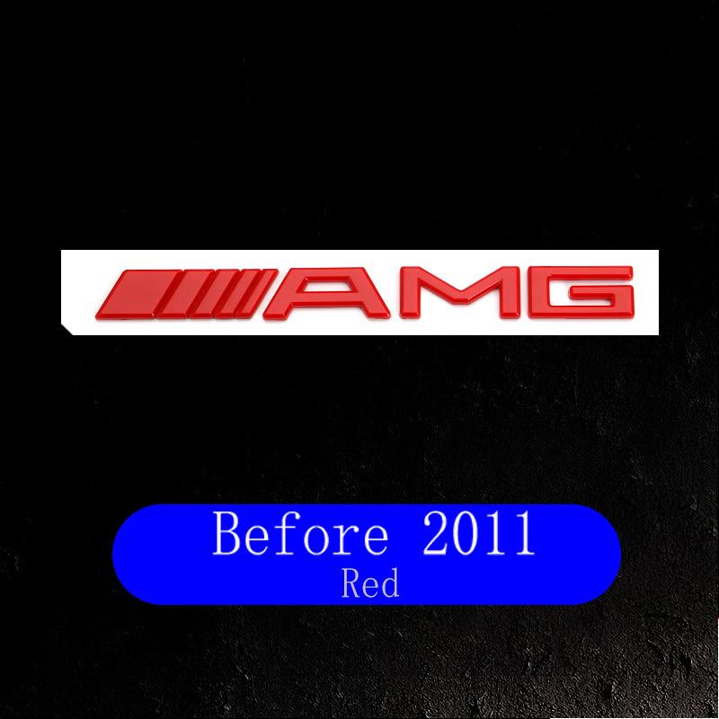 GLC GLB AMG Logo Car Tail Trunk Auto Emblem Sticker Accessories For Mercedes Benz Brabus Smart Maybach W204 GLC CLA W205 W203 W